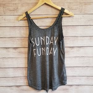 sunday funday maurices tank top